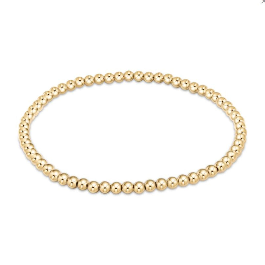 Enewton - Classic Gold 3MM Bead Bracelet - Debbie's Hallmark