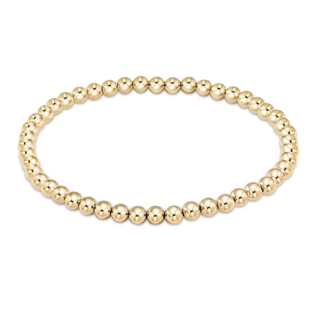 Enewton - Classic Gold 4MM Bead Bracelet - Debbie's Hallmark
