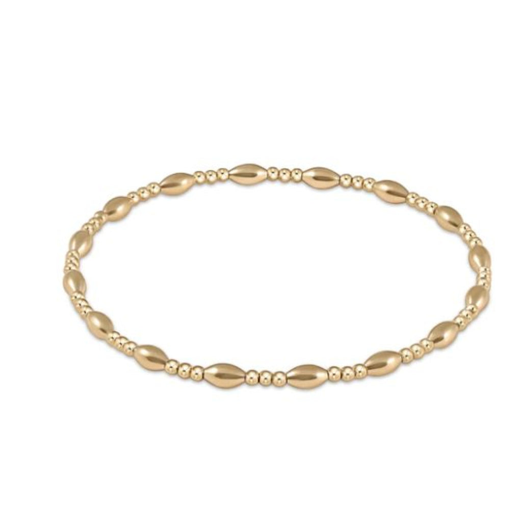 Enewton - Harmony Sincerity Pattern 2MM Bead Bracelet-Gold - Debbie's Hallmark