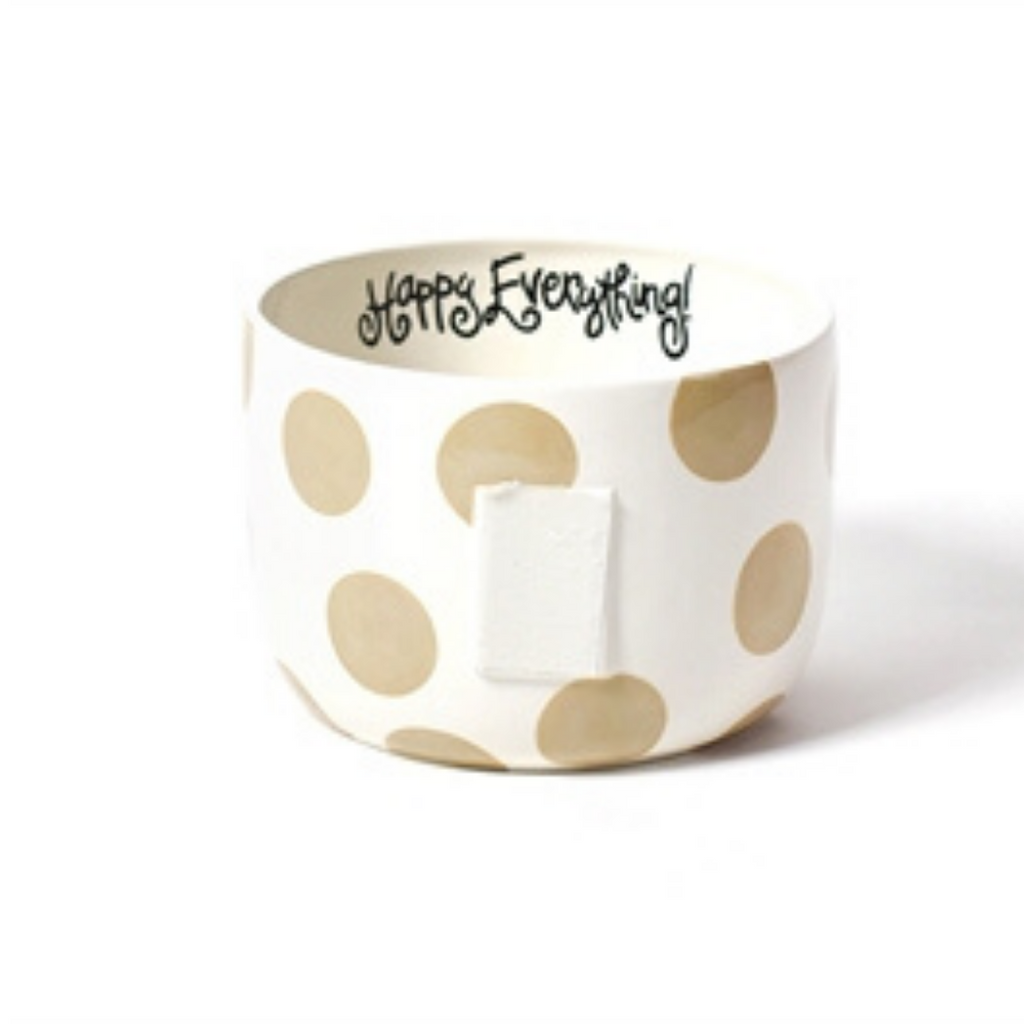 Happy Everything - Big Bowl Happy Everything! - Neutral Dot